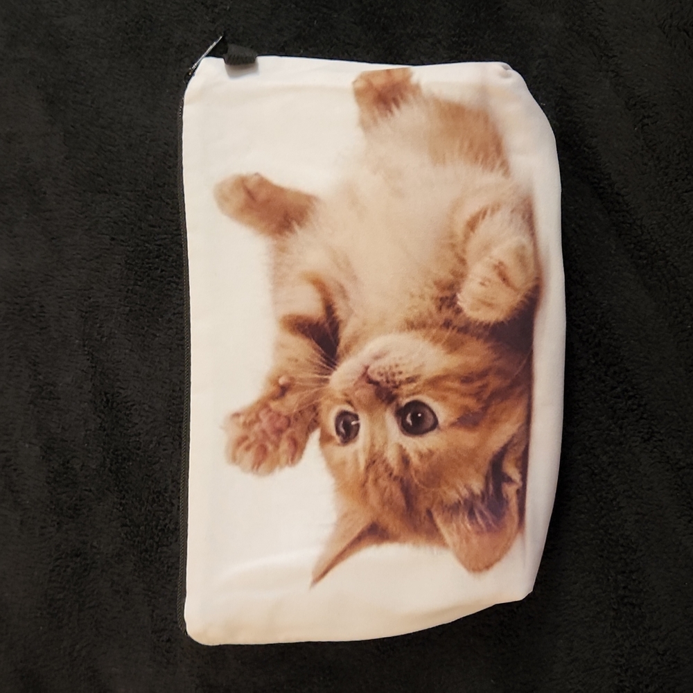 NEW- Cosmetic Bag- CAT